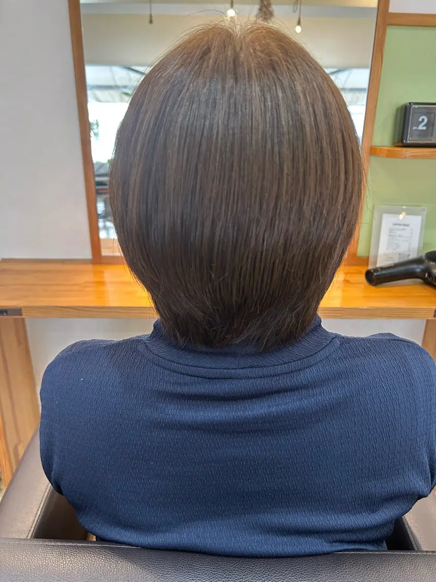 ショート 髪質改善 ショートヘア トリートメント 東 麻祐子のヘアスタイル