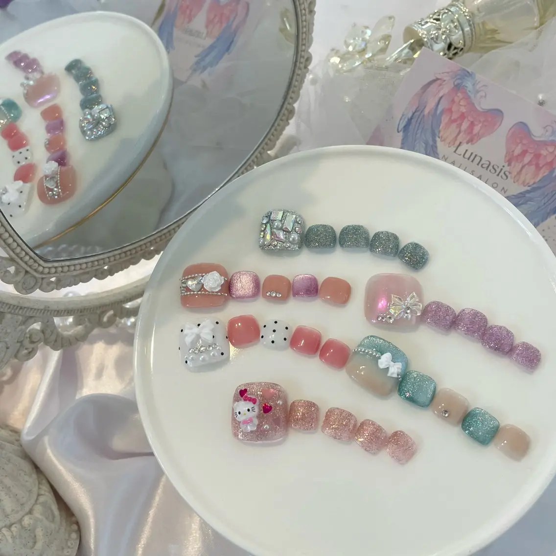 ネイル フットネイル nail salon Lunasisのネイルデザイン