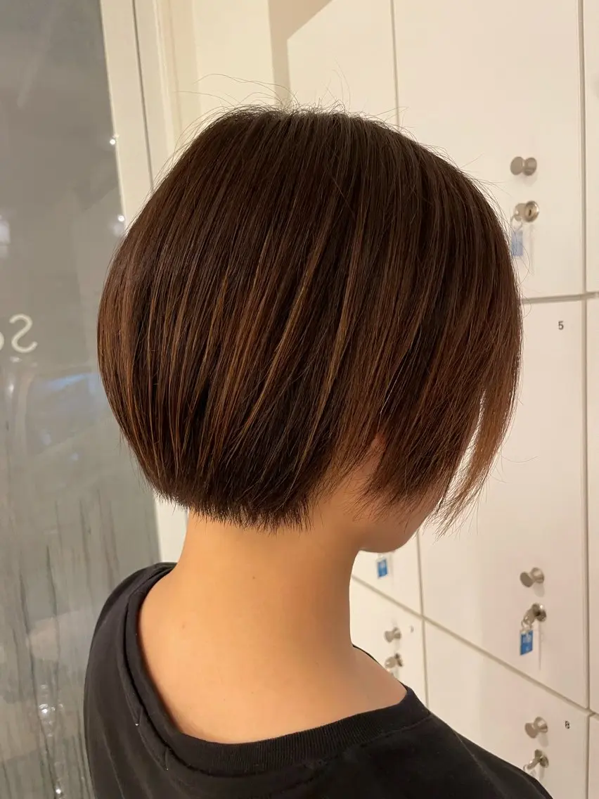 ショート ボブ メンズカット募集 草野のヘアスタイル