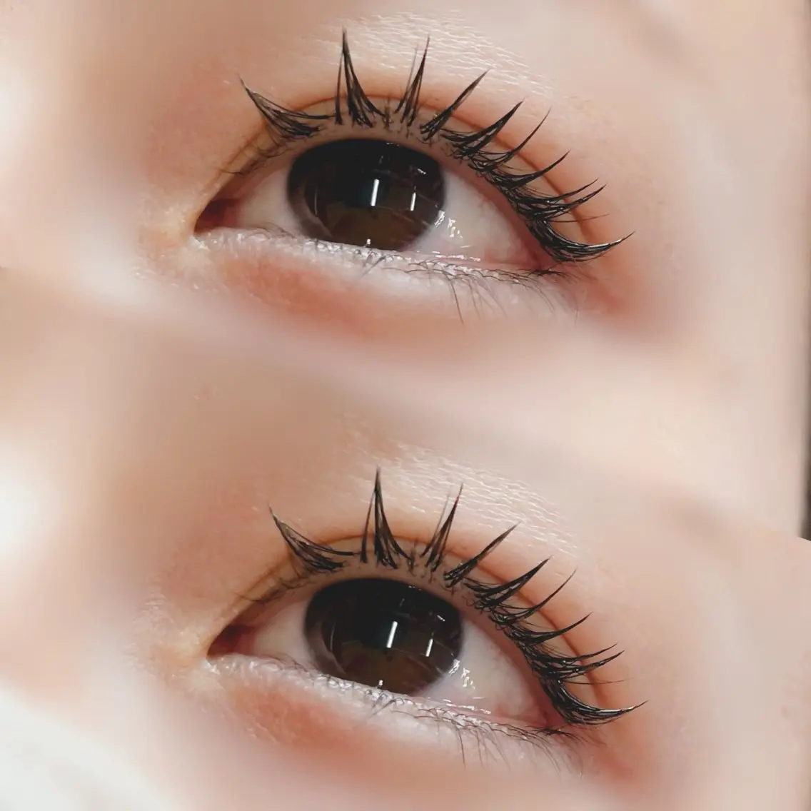 マツエク・マツパ 付け放題 マツエク 🪼ひとみ/似合わせ まつ毛Amour菊川のマツエク・マツパデザイン