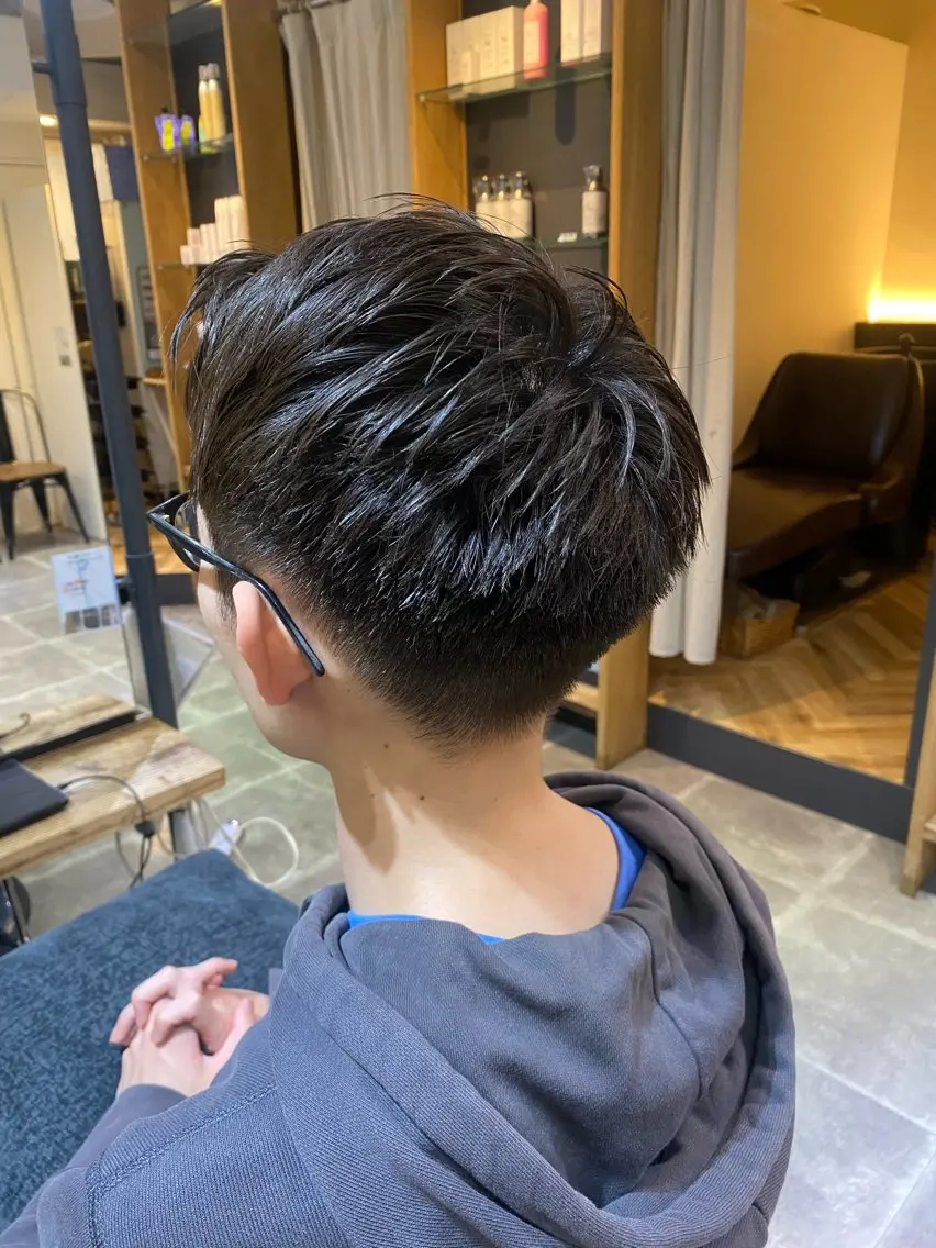 メンズ カット 🦋newi hau'oli カナのヘアスタイル