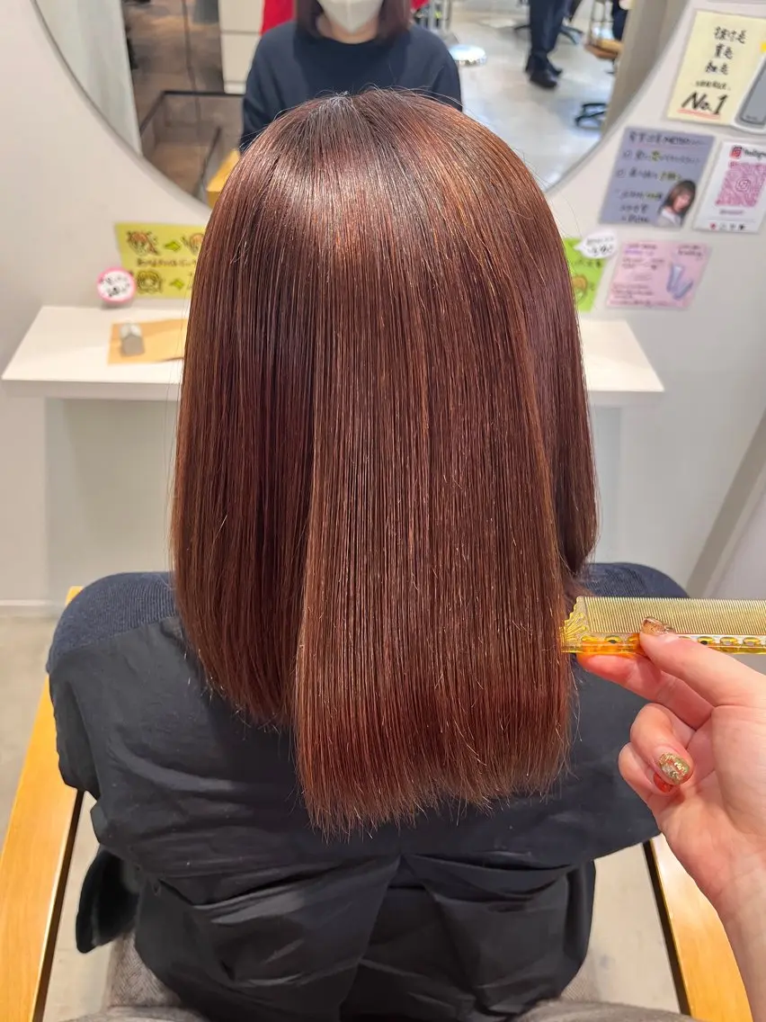 ミディアム 🌼Crellu杉山 真心🌼のヘアスタイル