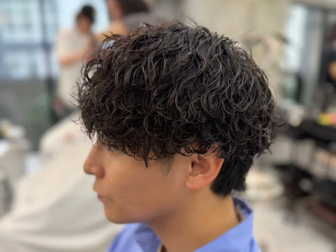メンズ カット パーマ 大宮/メンズパーマ 関勇也のヘアスタイル