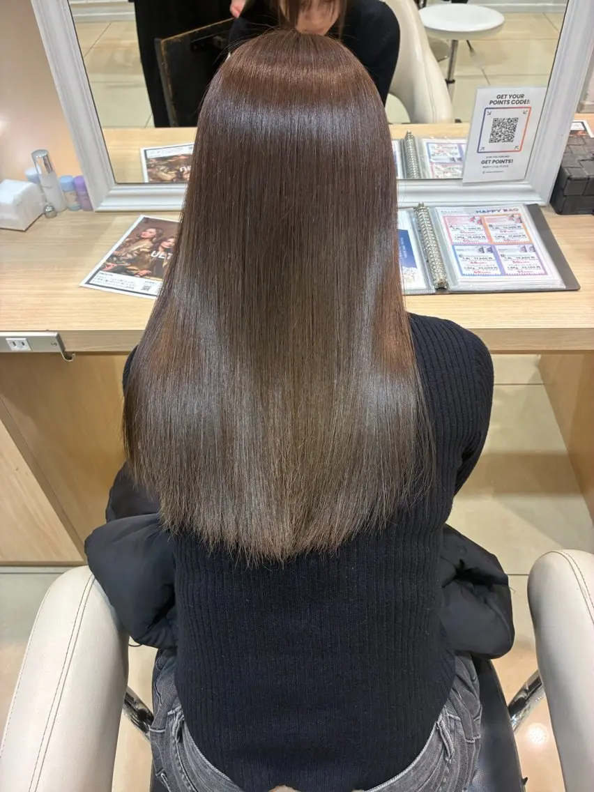 セミロング カラー ヘアカラー 🌻Ash 中目黒店 暖🌻のヘアスタイル