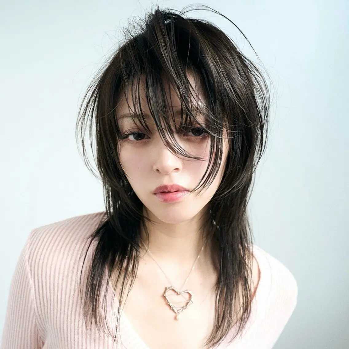 ミディアム カット トリートメント ブリーチ/レイヤー 艶カラー💫チャンのヘアスタイル