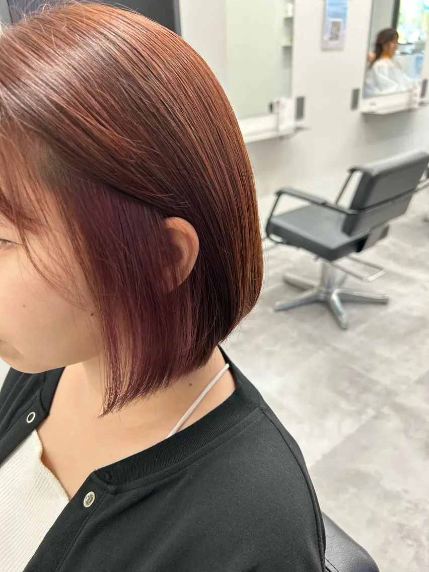 ショート カラー ヘアカラー アルター市川 いづみのヘアスタイル