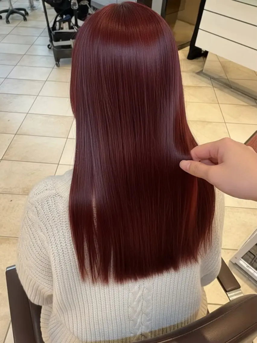 ロング カラー 🫧‪モデル募集 純菜🫧のヘアスタイル
