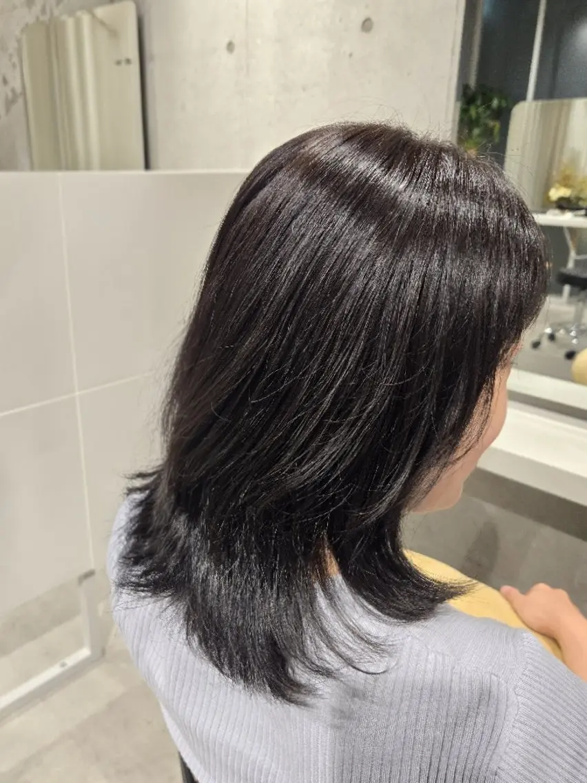 カラー グレージュ ヘアカラー SHOKO ／Belleのヘアスタイル