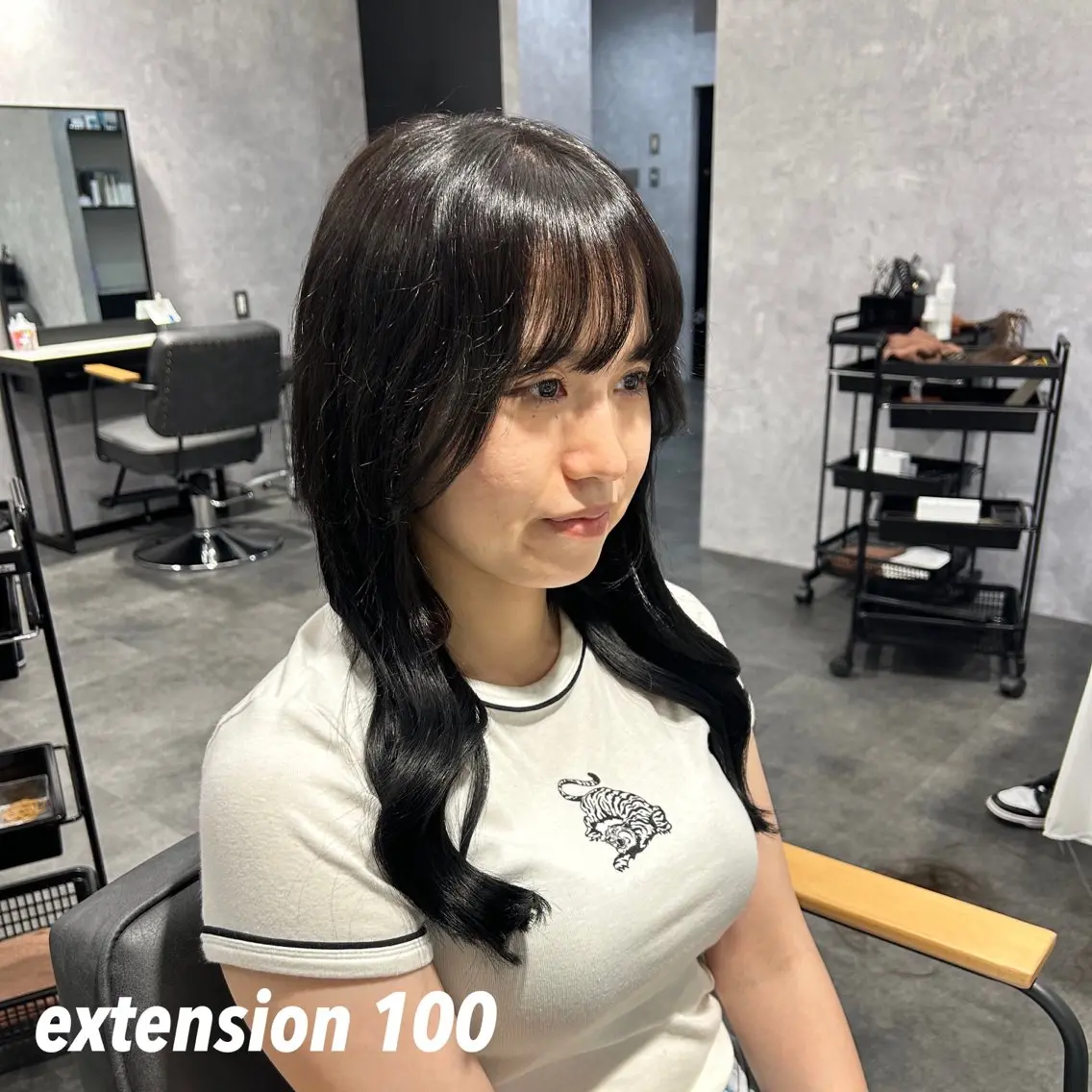 ロング カラー プルエクステ/インナ ーカラー🦊はるなのヘアスタイル