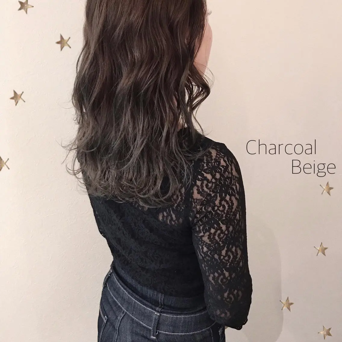 ロング カラー カット ヘアカラー 市川 千夏のヘアスタイル