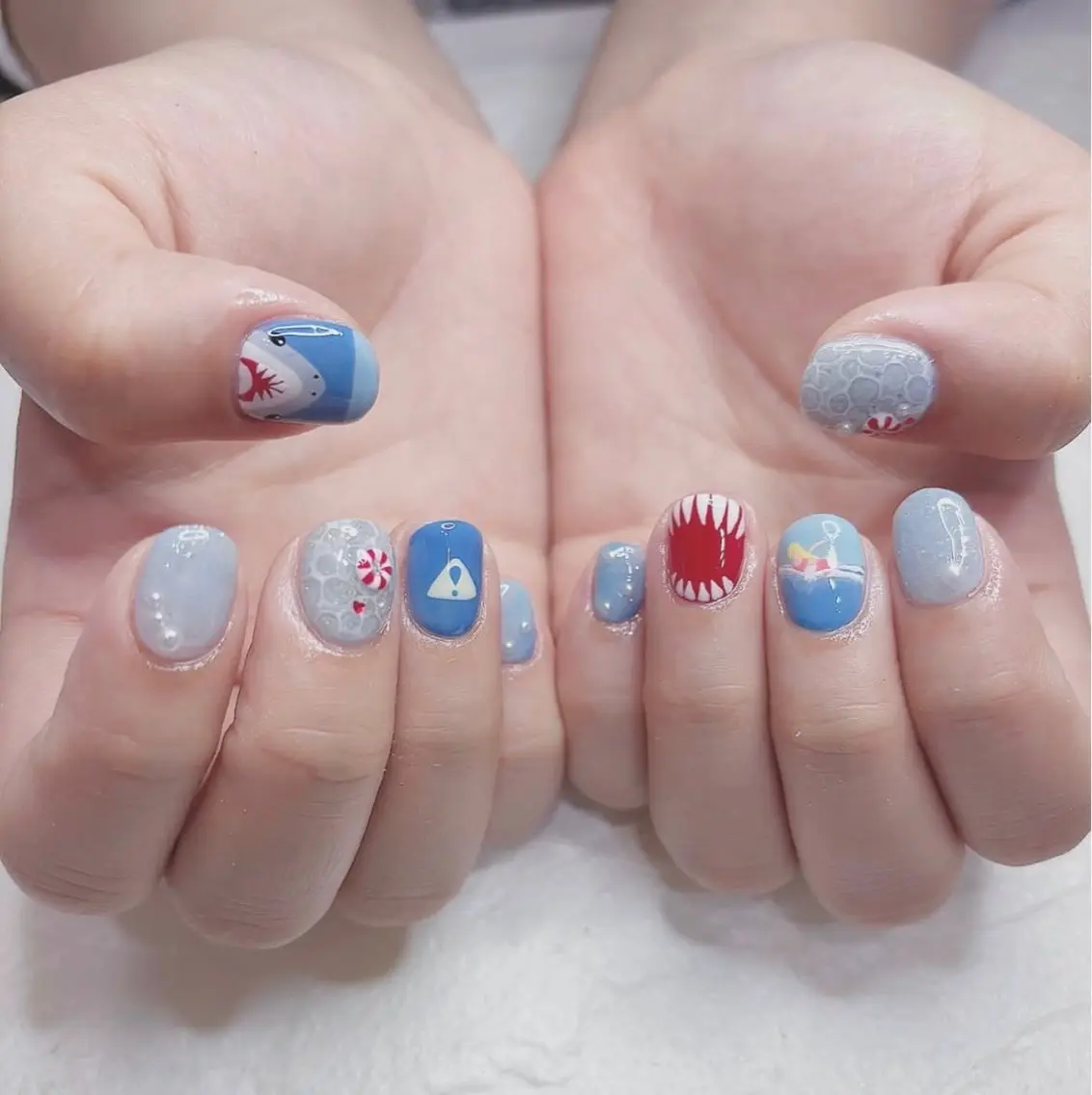 ネイル 夏ネイル ハンドネイル mua nail mikiのネイルデザイン