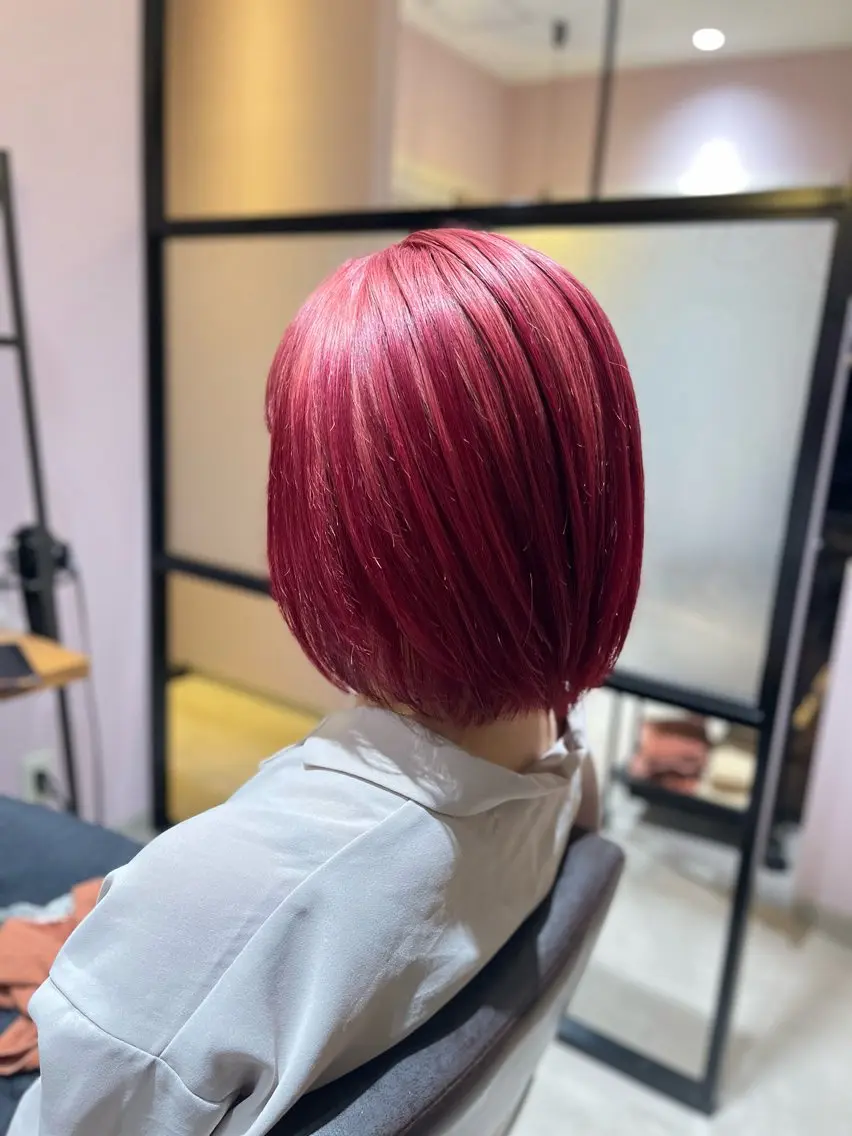ショート カラー 作野 潮織のヘアスタイル
