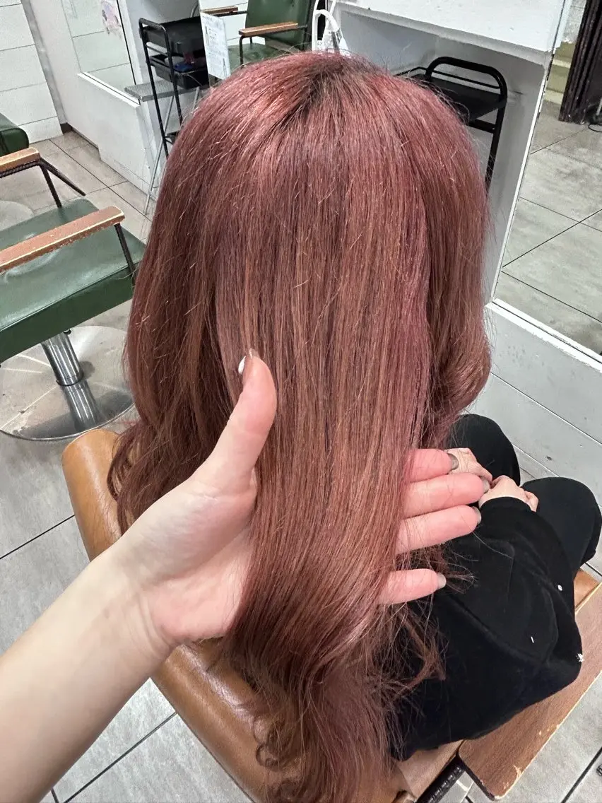 セミロング カラー ヘアカラー トリートメント 🎀艶カラー🎀 よしいあまねのヘアスタイル