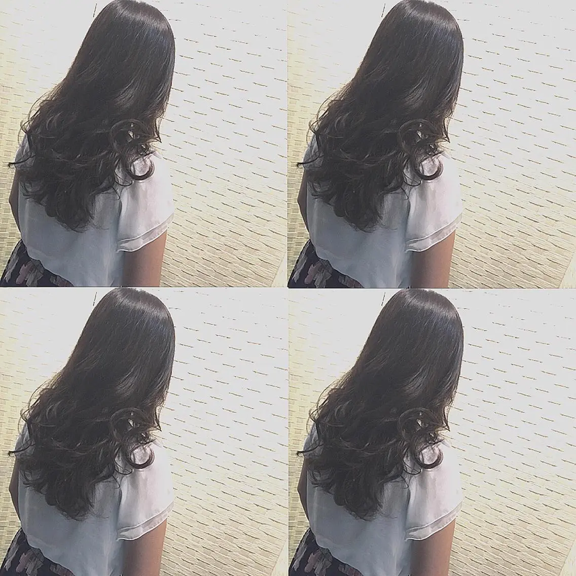 セミロング ロング カラー boutique misakiのヘアスタイル