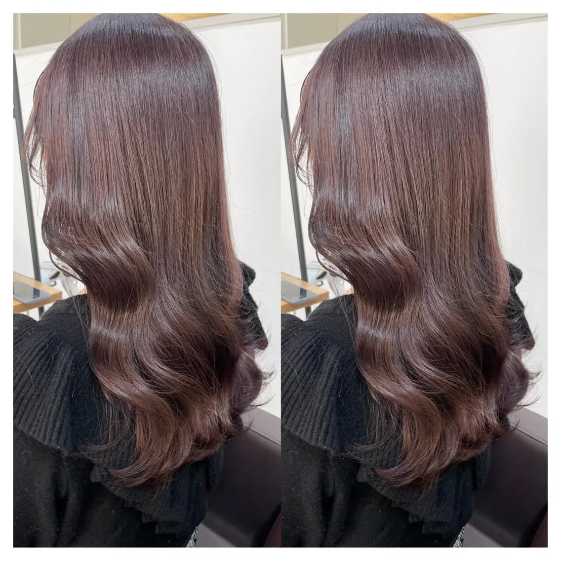 ロング カラー カット ヘアカラー トリートメント 村山 茉衣のヘアスタイル