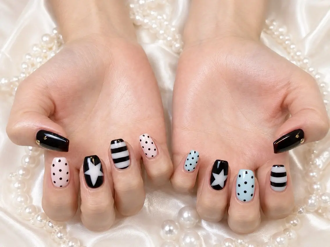 ネイル ハンドネイル ハンドケア Spade Q Nailのネイルデザイン