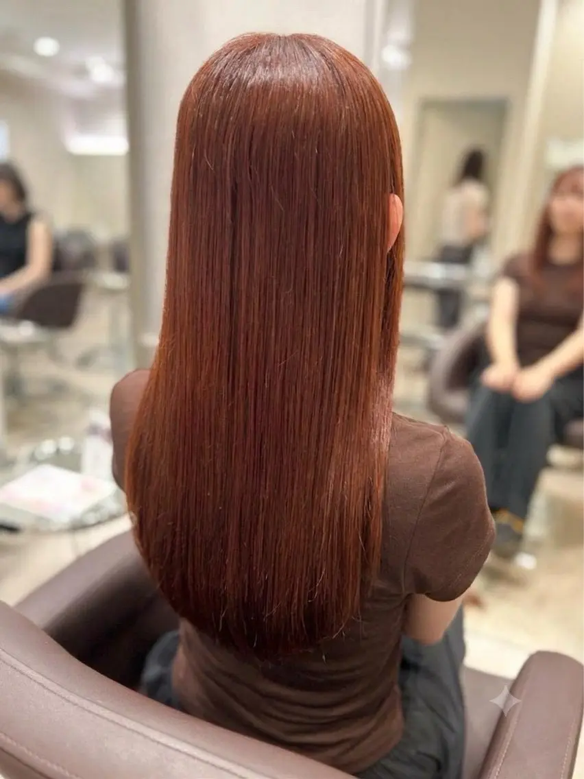 ロング カラー ダブルカラー ヘアカラー トリートメント kawamata cocona🌿のヘアスタイル