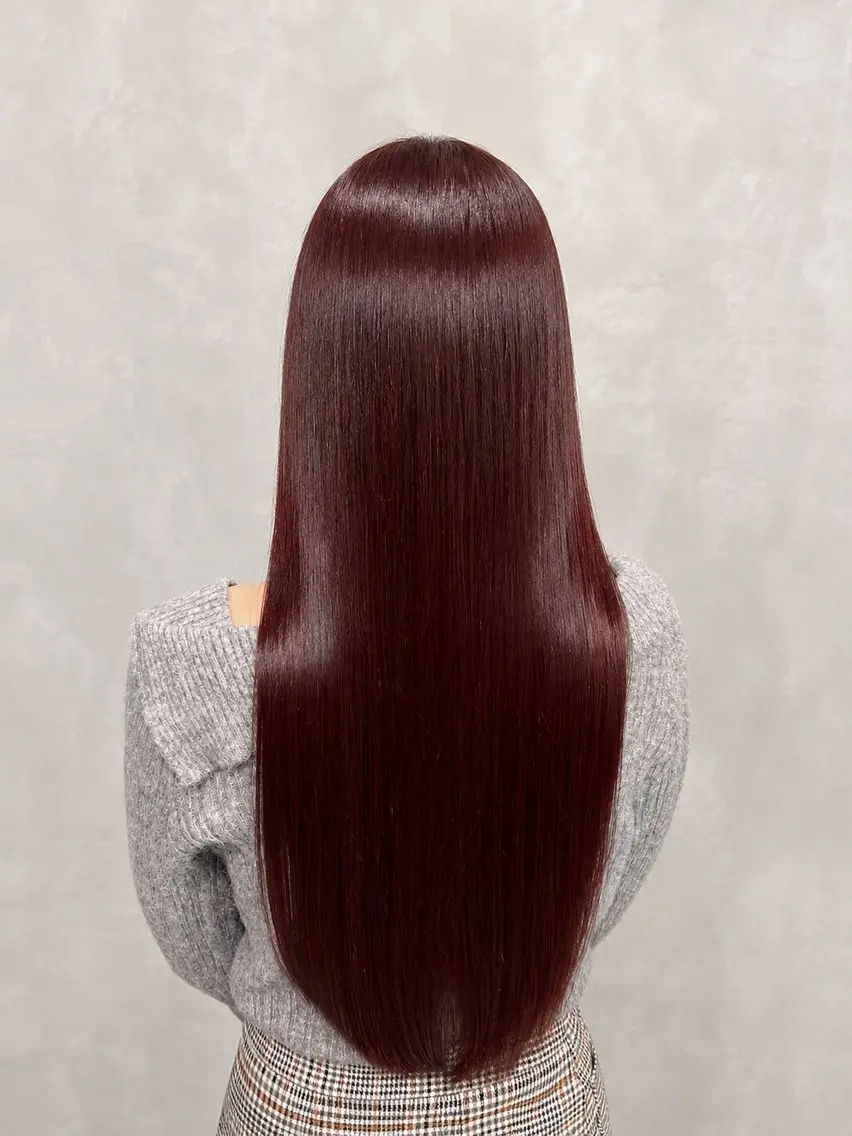 ロング カラー ヘアカラー ♡iku♡カラー 髪質改善 アレンジのヘアスタイル