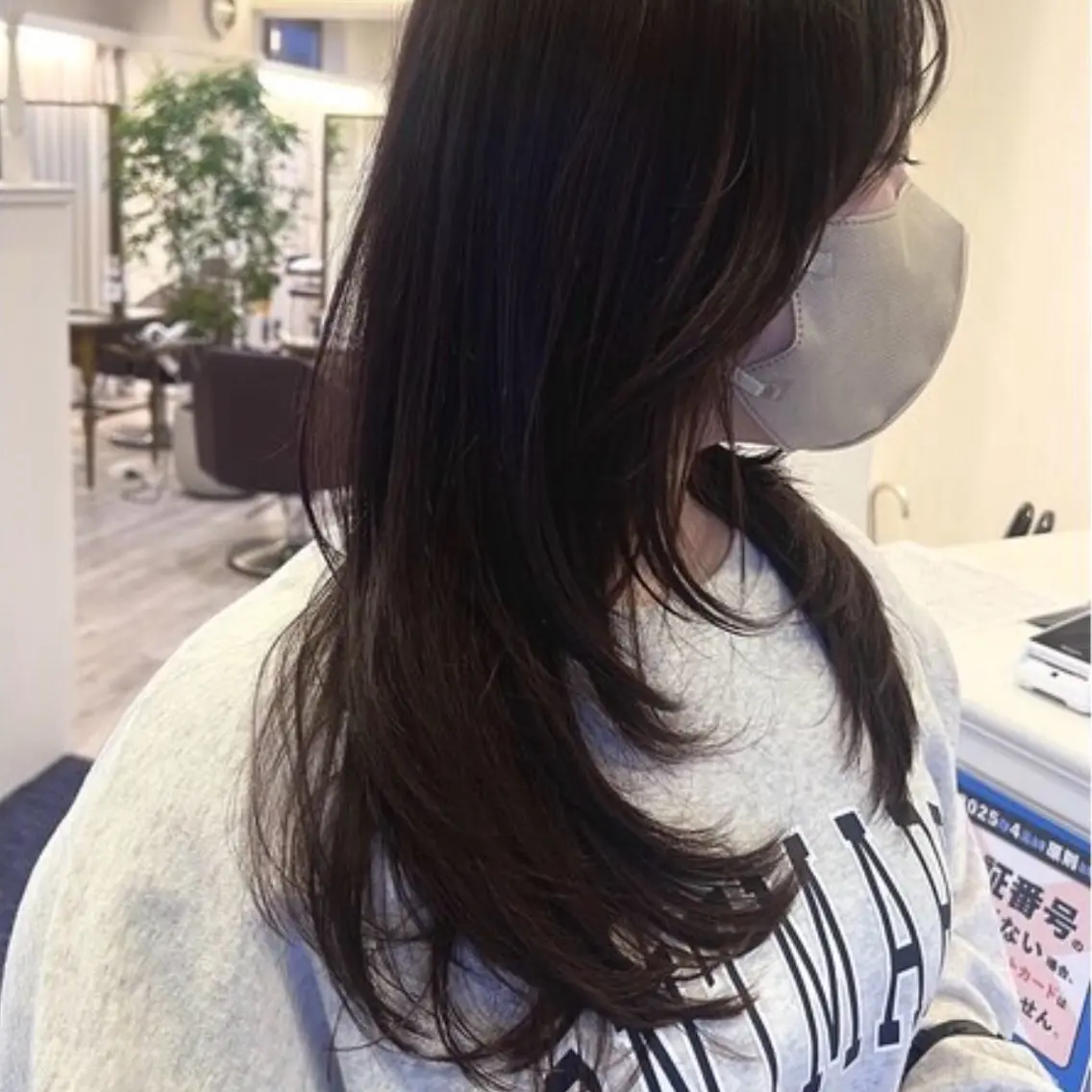 カラー カット ヘアカラー 今田 莉心のマツエク・マツパデザイン