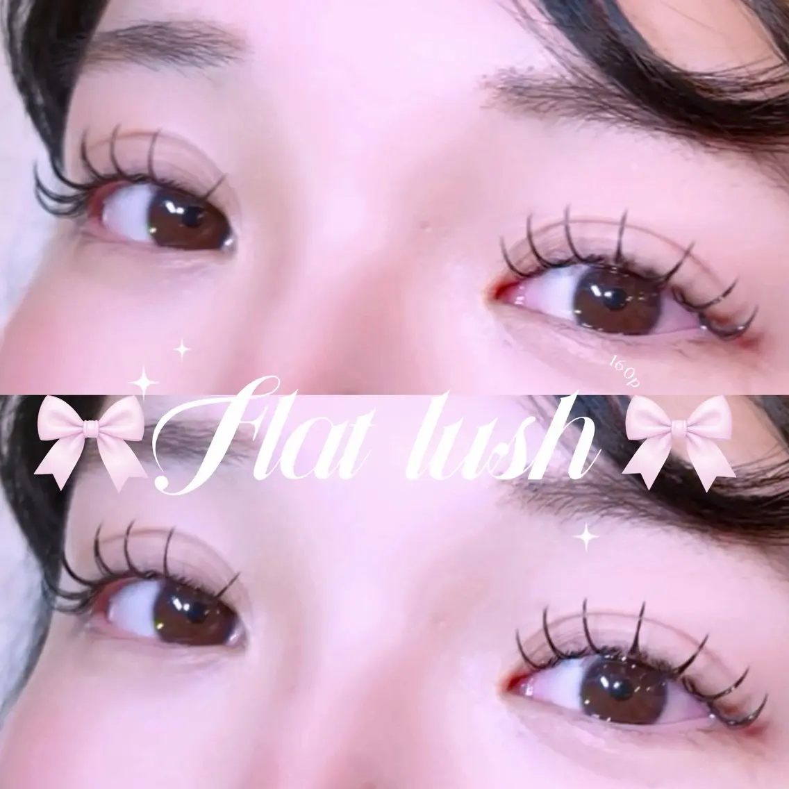 【LED】マツエク🌟フラットラッシュ120本の写真