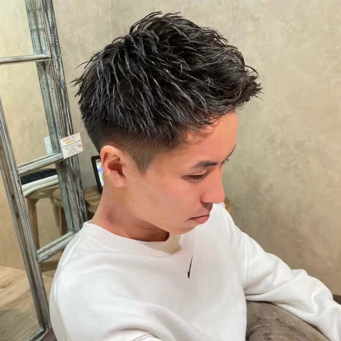日曜日限定💈ミニモ学割💈カット+マイクロバブル(メンズ限定)の写真