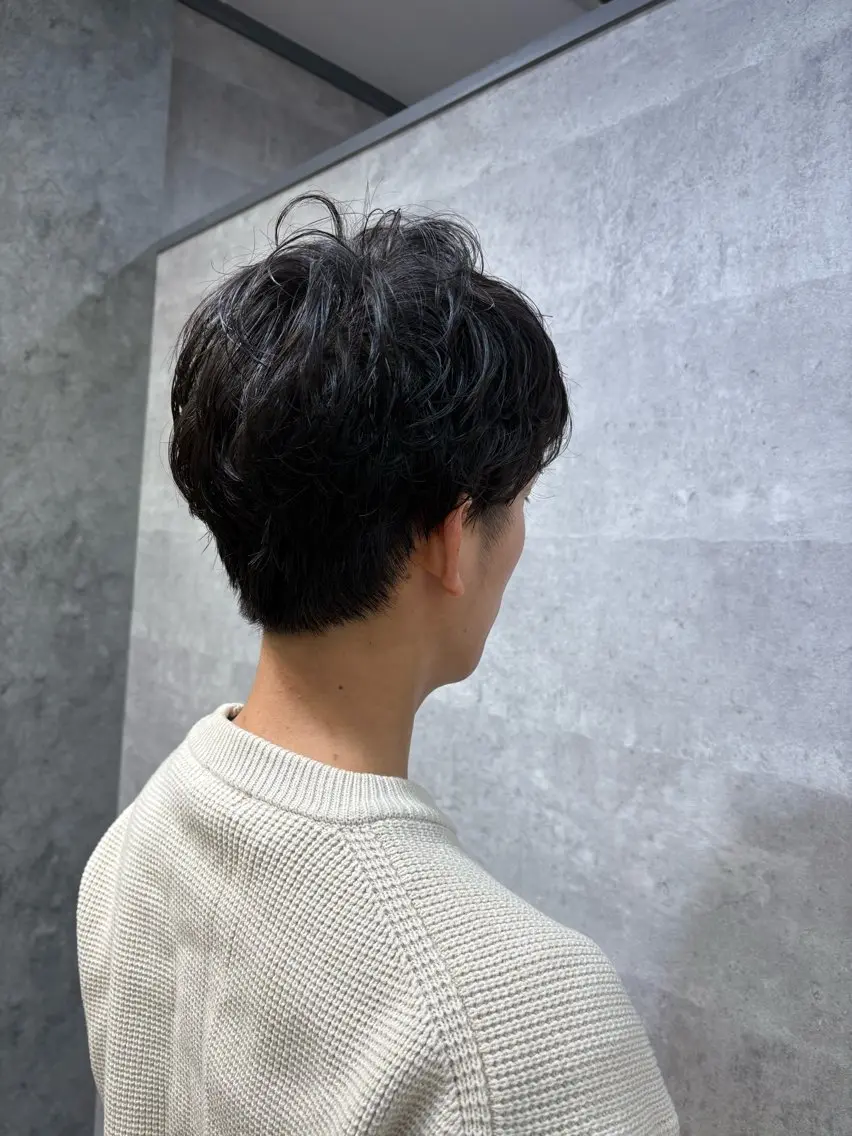 【メンズ限定】パーマ+カット+潤いトリートメントの写真