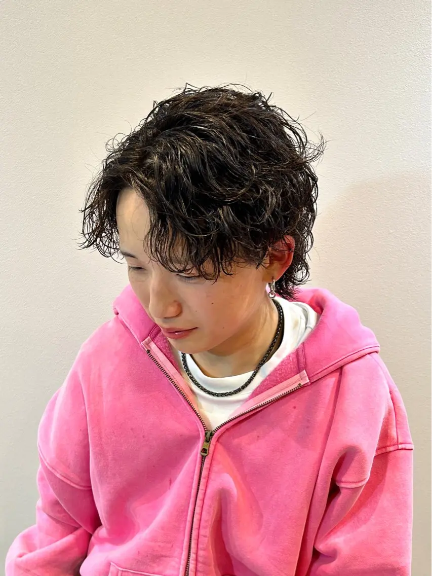 ✂️メンズカット➕🌀波巻パーマの写真