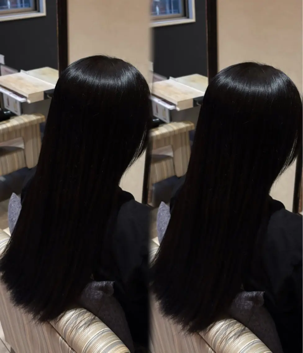 ロング ヘアカラー 杉本 奈々美のヘアスタイル