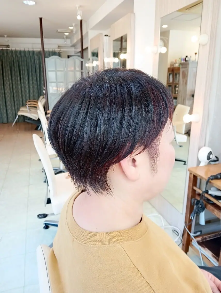 ショート ショート/似合わせ みやじまのヘアスタイル