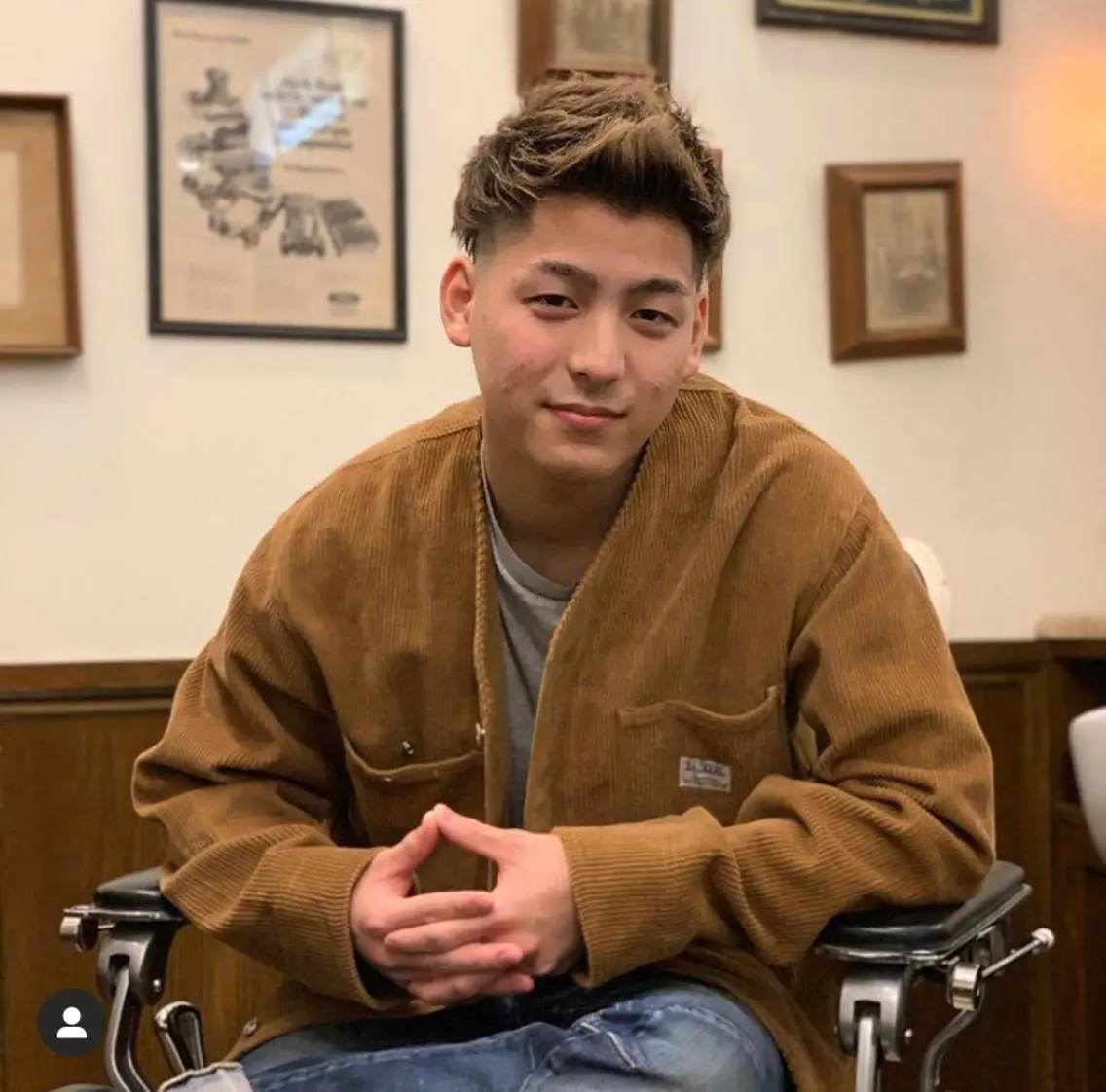 ショート 山内 敢史のヘアスタイル