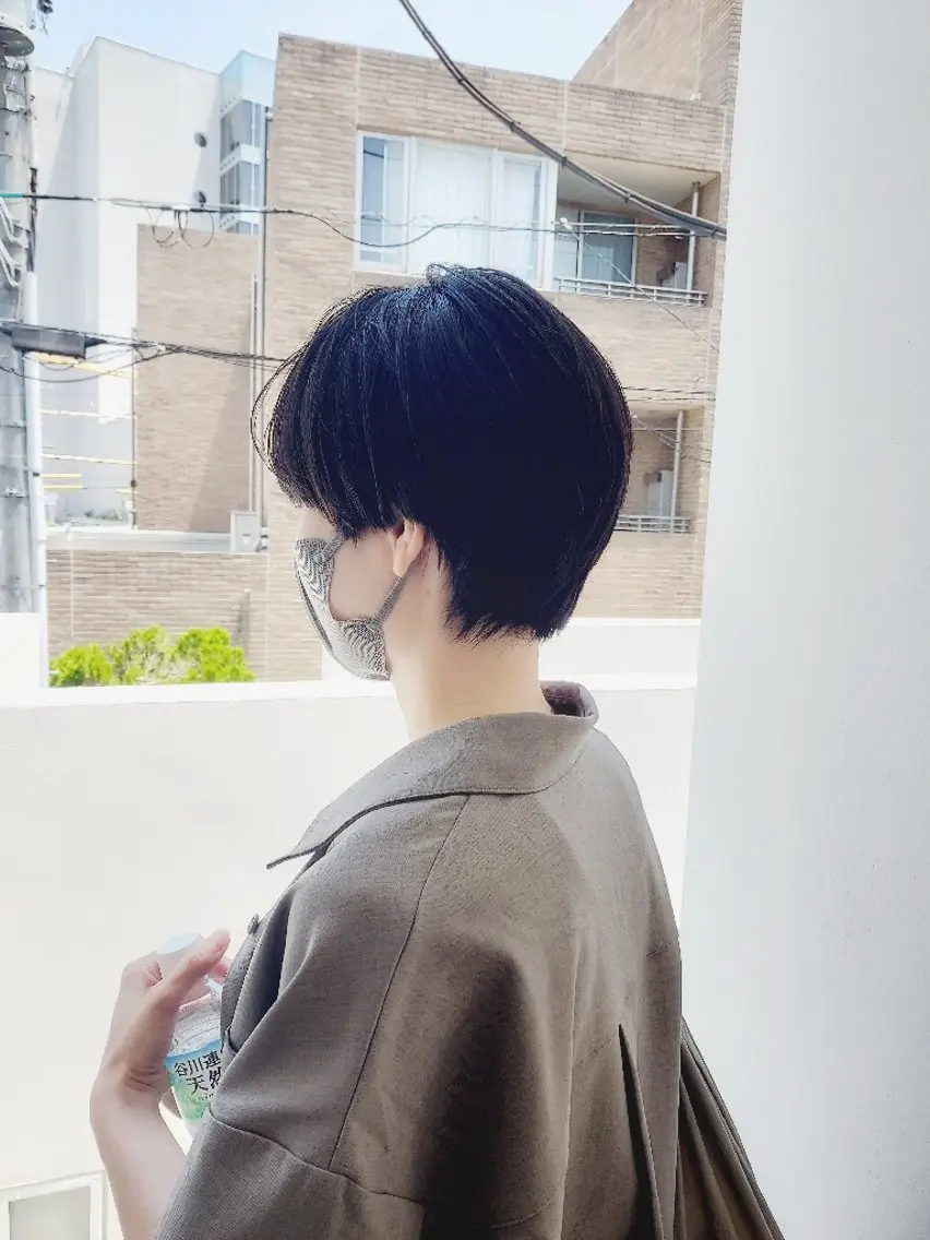 ショート ハンサムショート ショートヘア 樋口 千尋のヘアスタイル