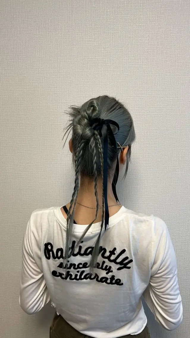 ロング ヘアアレンジ カラー/ヘアセット Nanami💗のヘアスタイル