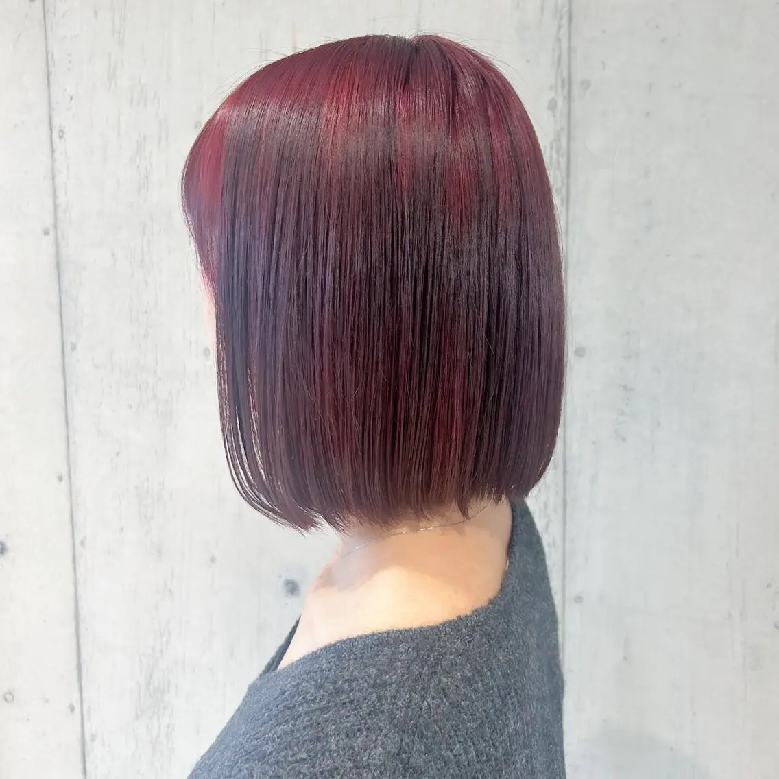 ショート カラー ヘアカラー トリートメント 🤡暖色レイヤー 🤡みさきのヘアスタイル