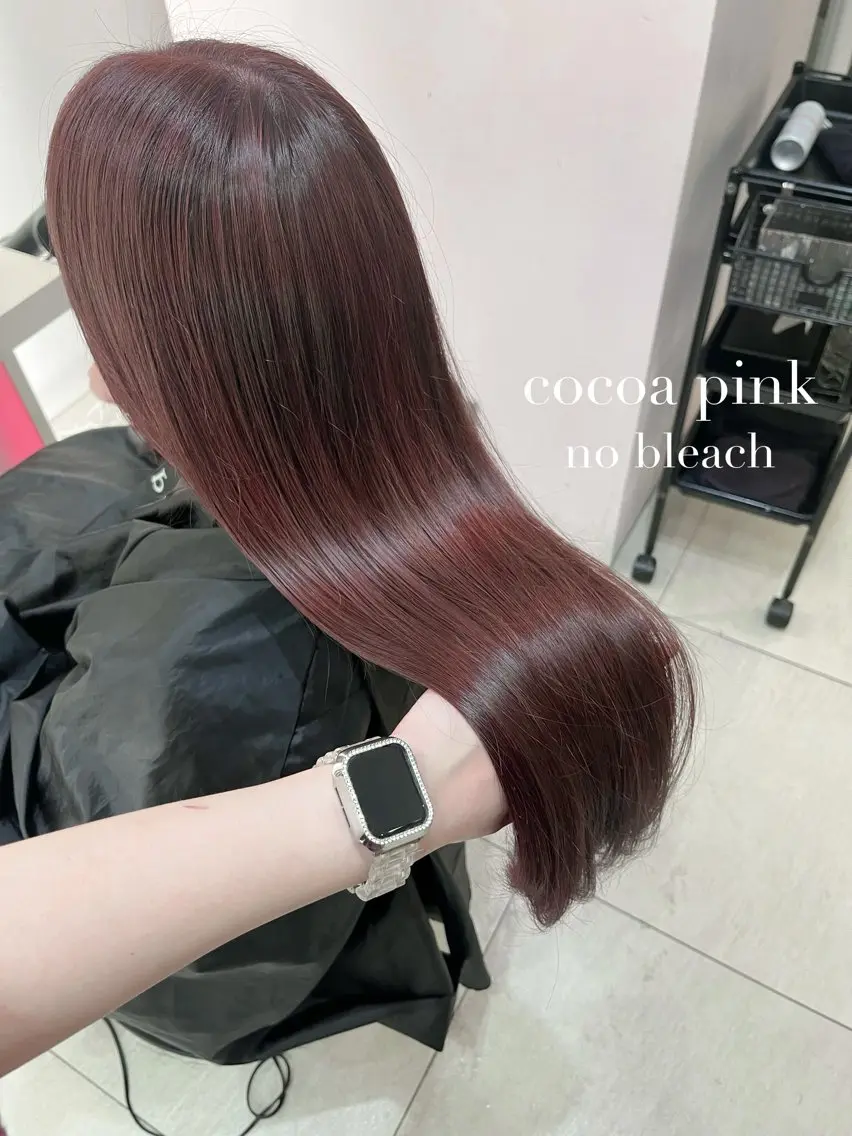 カラー ブリーチ 上品モテガーリー Rena🎀のヘアスタイル