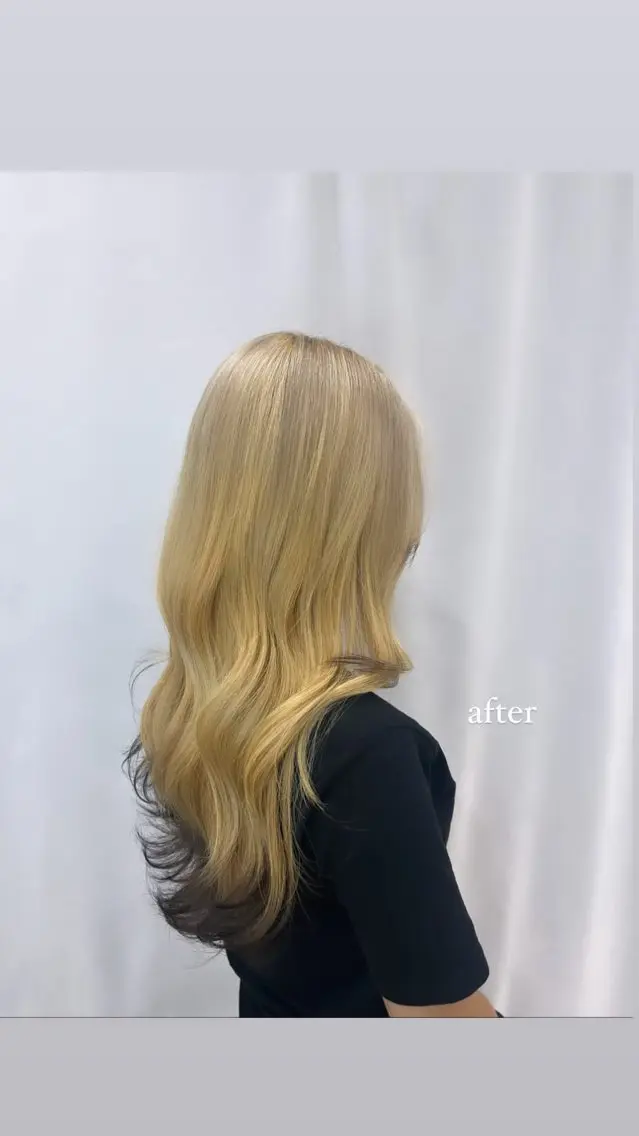 ロング カラー ヘアアレンジ ヘアカラー トリートメント ヘアセット 髪質改善/艶髪 /SARA💕のヘアスタイル