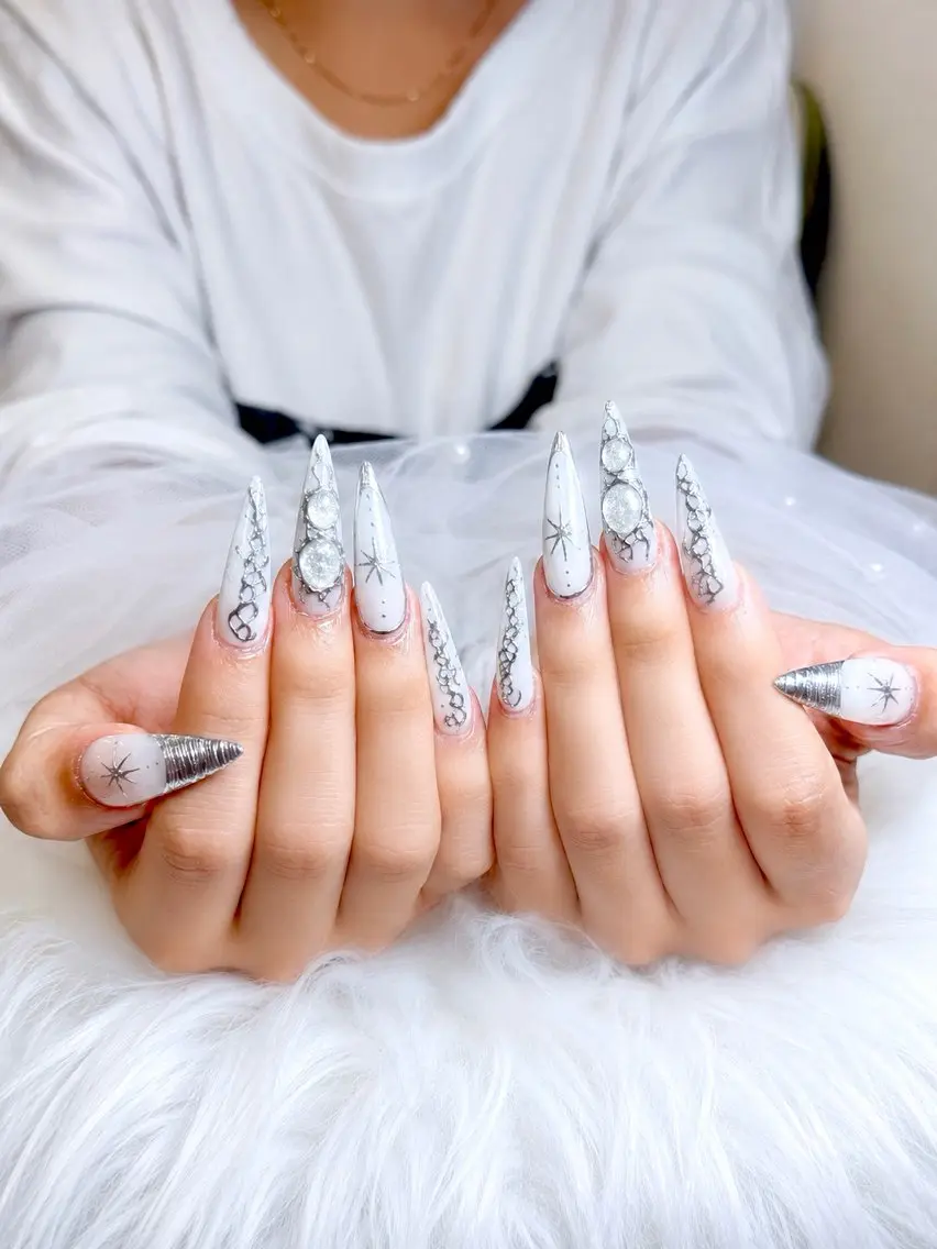 ネイル チークネイル 長さ出し フットネイル 韓国ネイル マグネットネイル ハンドネイル ハンドケア AN NAIL _HOAのネイルデザイン