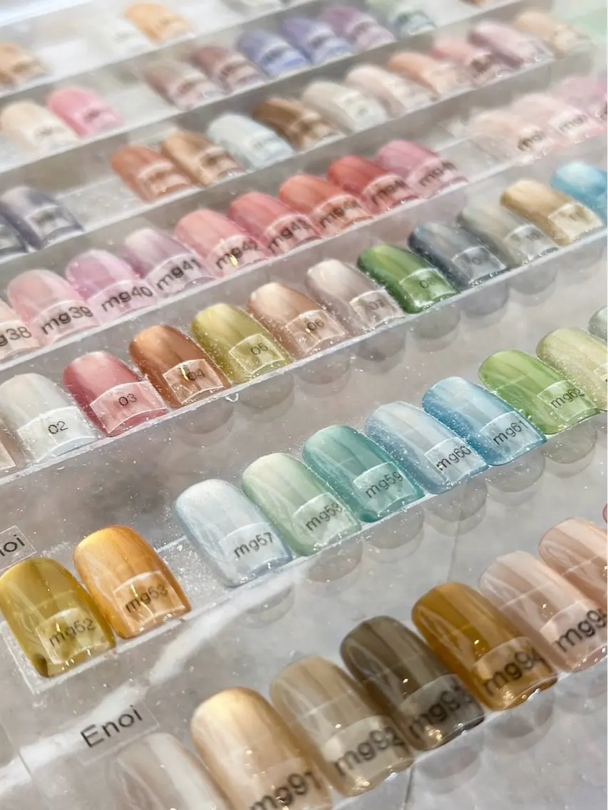 ネイル フラッシュネイル マグネットネイル Lanié yokokawaのネイルデザイン