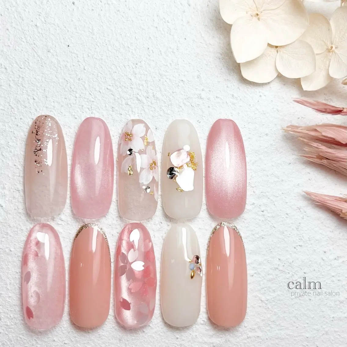 ネイル ハンドネイル calm 〔ｶｰﾑ〕のネイルデザイン