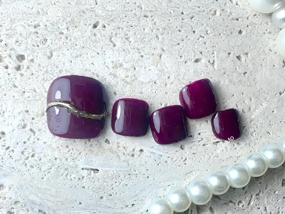 ネイル フットネイル MOMO nailのネイルデザイン