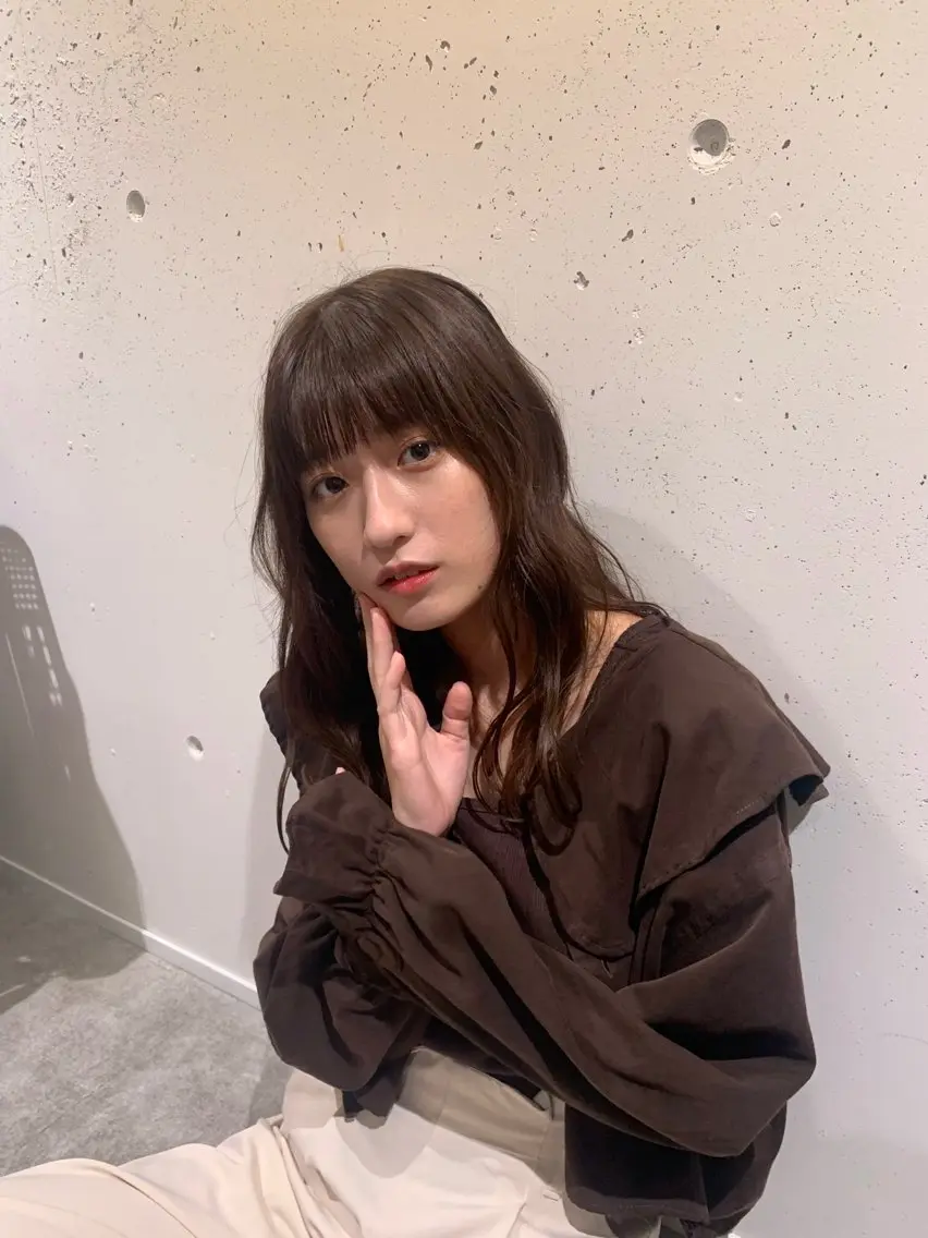 セミロング SARA🎀 天王寺ANNEXのヘアスタイル