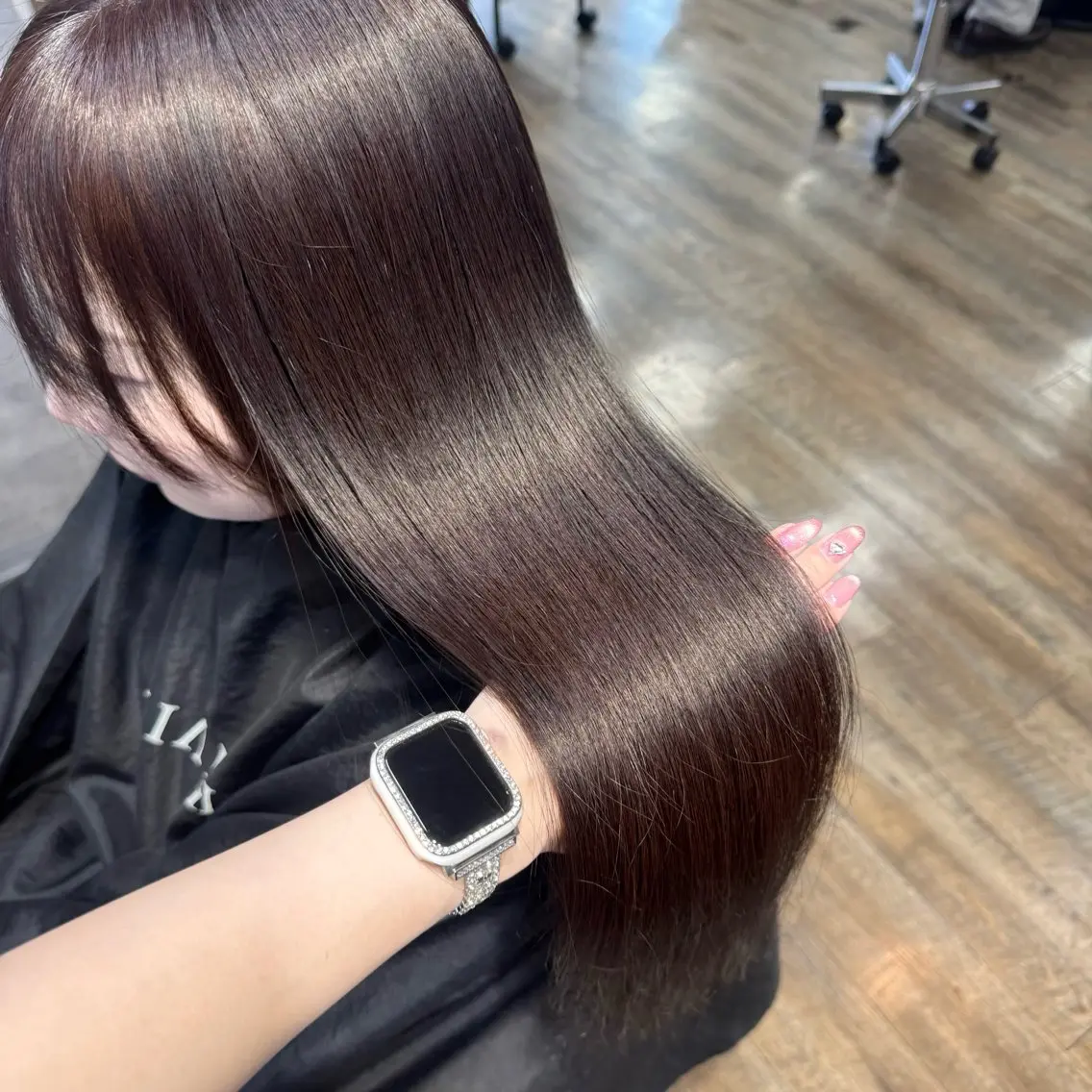 ロング カラー カット ヘアカラー トリートメント Rena/韓国 /ワンホンヘアのヘアスタイル