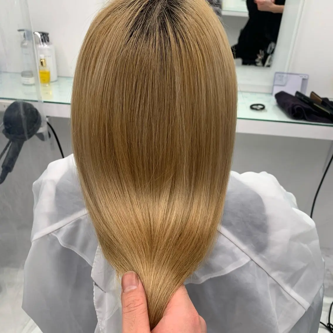 ロング カラー ヘアアレンジ ダブルカラー｜ なおき｜池袋美容師のヘアスタイル