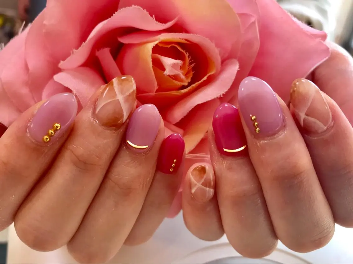 ネイル ♡ビジュール♡ NAIL &まつ毛のマツエク・マツパデザイン