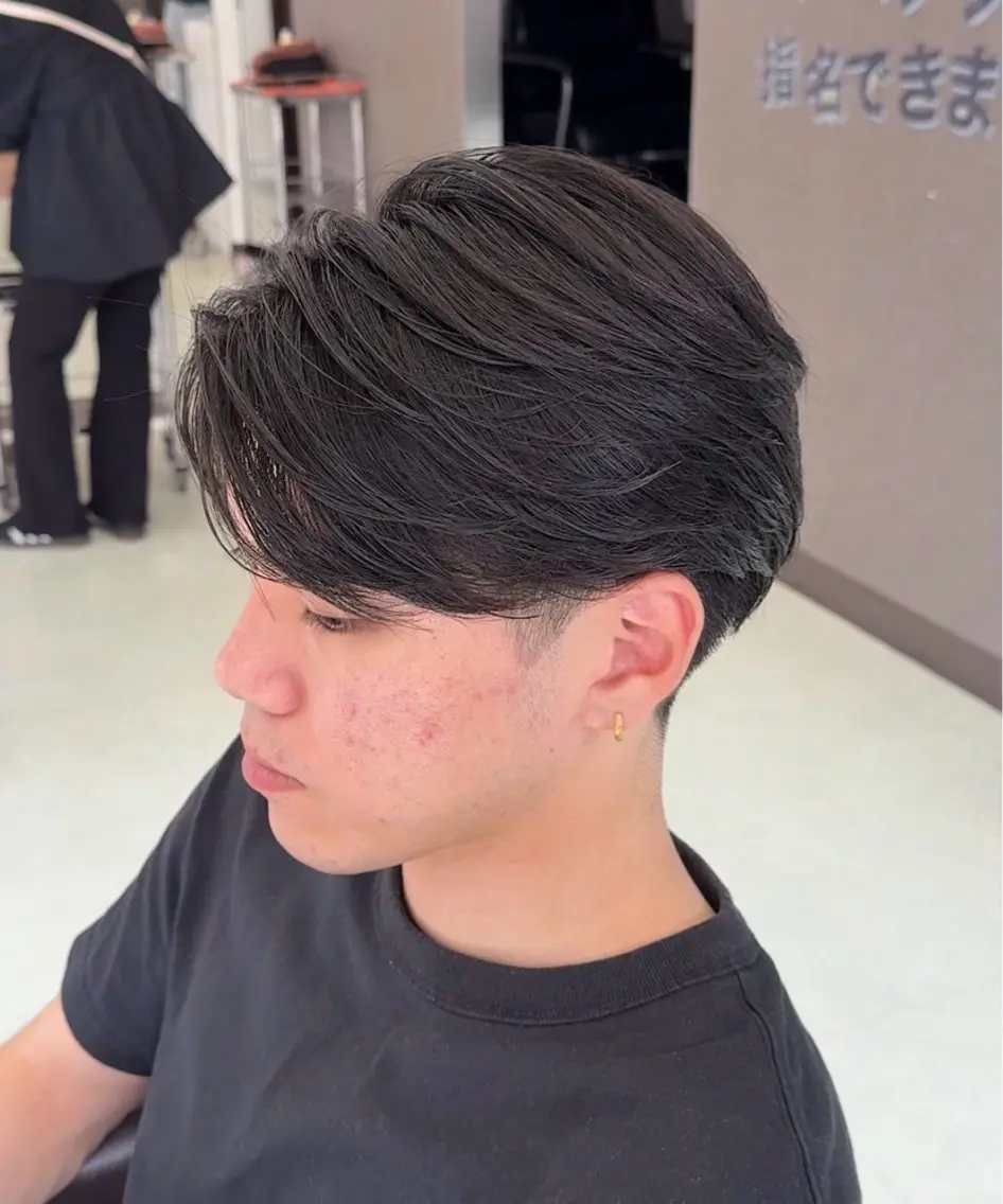 【6月限定☂️/メンズ限定💁🏻‍♂️】似合わせカット✂️＋炭酸ケア🧼の写真