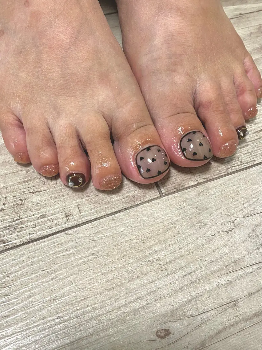 ネイル フットネイル Verita nailのネイルデザイン