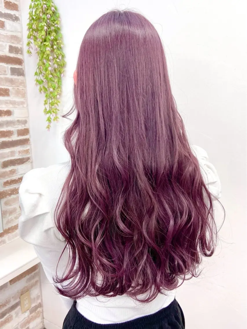ロング カット ヘアカラー トリートメント ronmuu 🎀꙳.*IZUMIのヘアスタイル