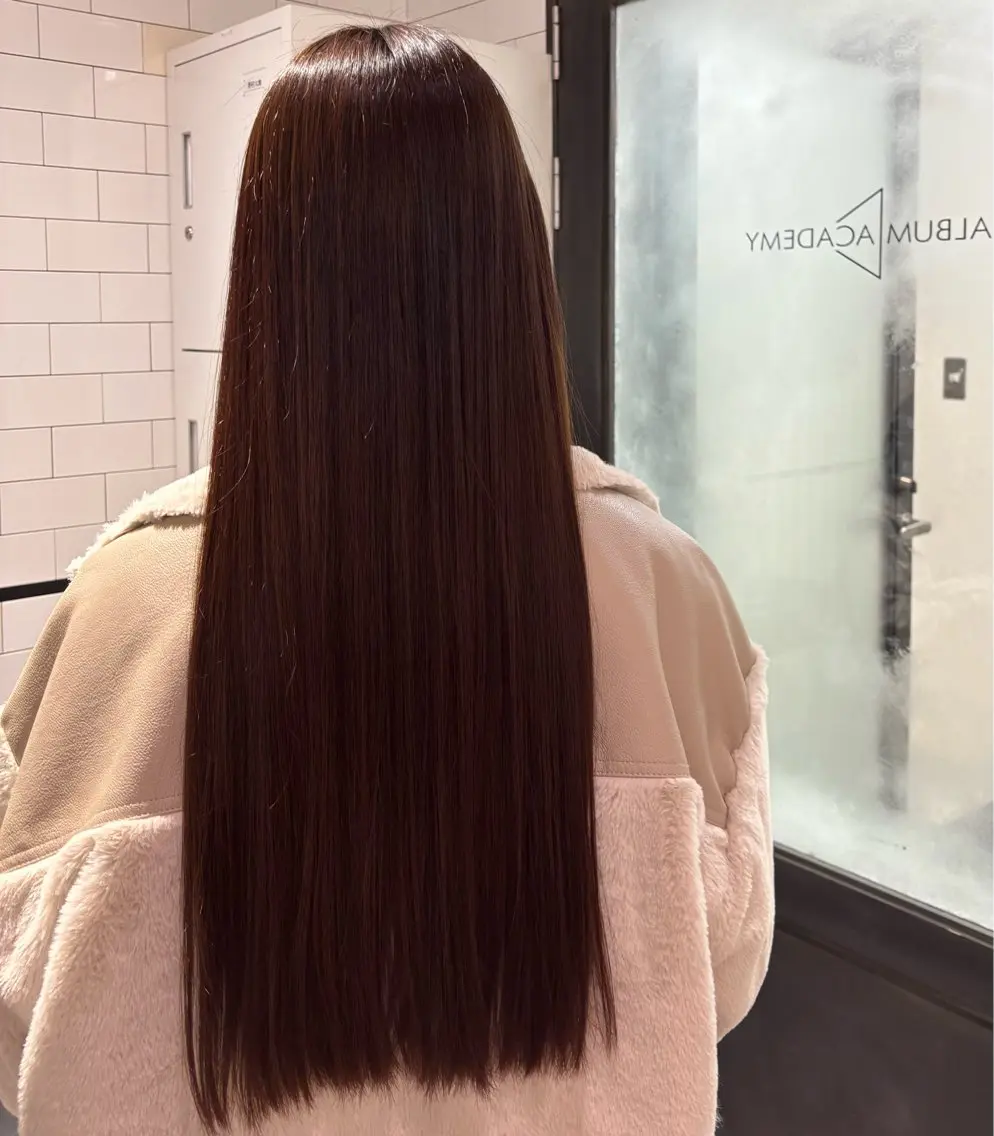 ロング カラー まい ✨カットのヘアスタイル