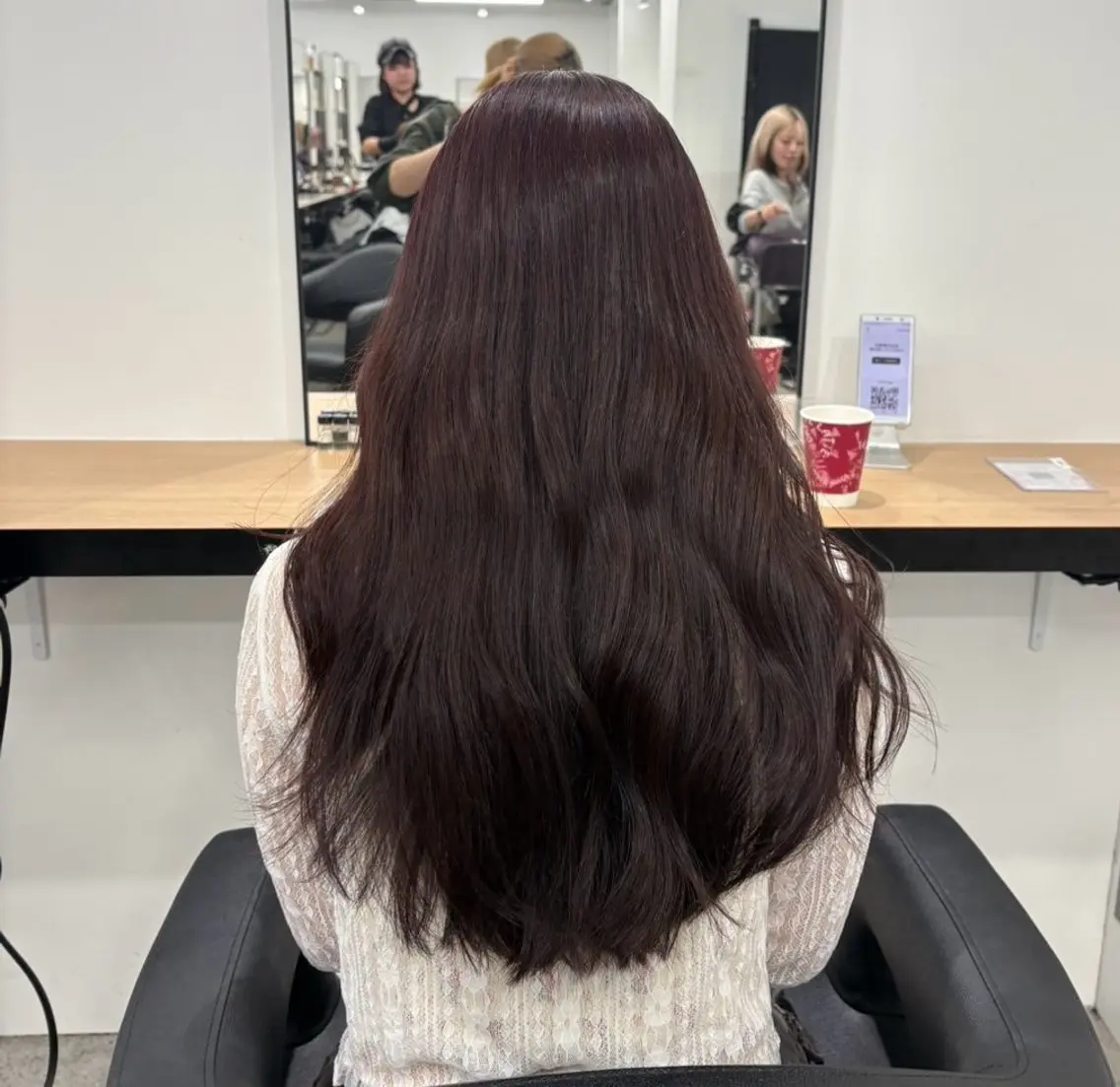 ロング ヘアカラー miku/ラベンダー 透明感カラー🪻❤︎のヘアスタイル