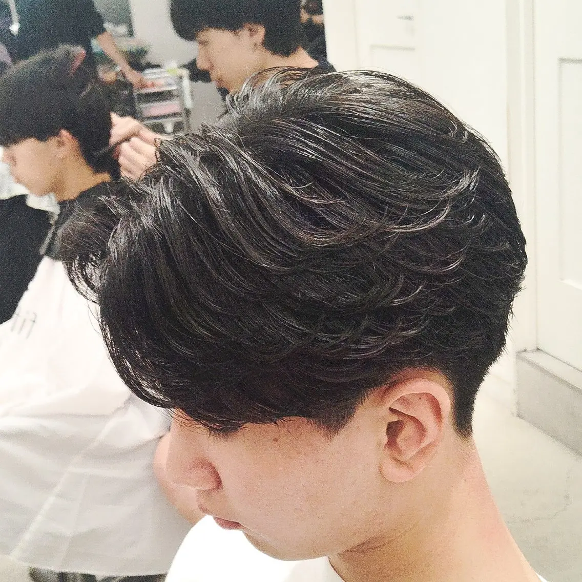 パーマ メンズ フェザーパーマ メンズパーマ カット パーマ 名古屋のメンズパーマ /fifth/正岡のヘアスタイル
