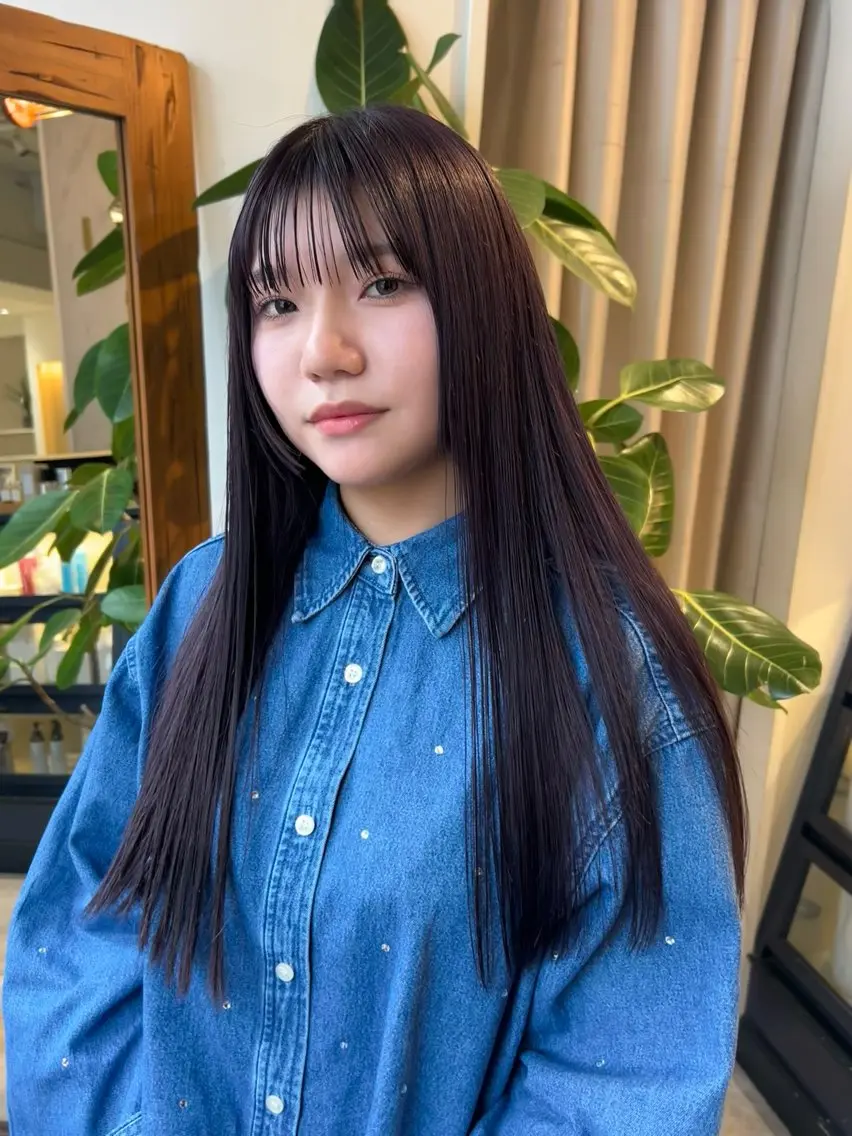 ロング 薄暮 マツイ　レンのヘアスタイル